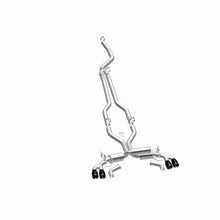 Load image into Gallery viewer, MagnaFlow BMW SPEQ Series Cat-Back Exhaust System Black Chrome