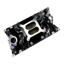 Load image into Gallery viewer, Edelbrock RPM Air-Gap Manifold for Small-Block Chevy Vortec - Black Plasma Finish