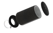 Load image into Gallery viewer, K&N Universal Clamp-On Air Filter 3-1/2in Flange ID 6in Base 5-1/4in Top 9in Height