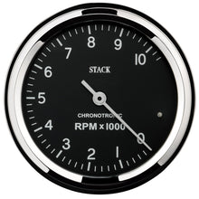 Load image into Gallery viewer, Autometer Chronocentric Tachometer - 80mm Blk - 0-10K RPM