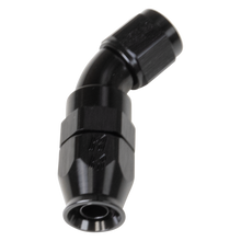 Load image into Gallery viewer, Russell Black 45 -6 Pro Ptfe Hose End