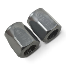 Load image into Gallery viewer, Russell Hose End Socket -6 AN Polished & Gray Anodized (2 PACK)