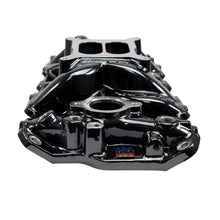 Load image into Gallery viewer, Edelbrock 55-86 Chevy SB Performer EPS Intake Manifold - Black Plasma Finish