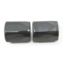 Load image into Gallery viewer, Russell Hose End Socket -6 AN Polished & Gray Anodized (2 PACK)