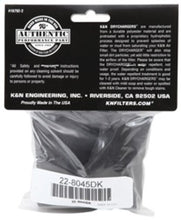 Load image into Gallery viewer, K&N 6in ID x 6inH Closed Top Black DryCharger Air Filter Wrap