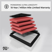 Load image into Gallery viewer, K&N 04 BMW 545i 4.4L V8 Drop In Air Filter