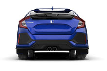 Load image into Gallery viewer, Rally Armor 2017-2020 Honda Civic LX / EX / EX-L Hatchback Black Mud Flap Blue Logo
