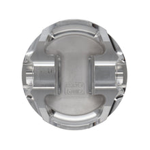 Load image into Gallery viewer, Manley Mitsubishi 4B11 86mm Bore 9.0:1 CR -5cc Dish Turbo Tuff Piston Set w/ Rings
