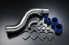 Load image into Gallery viewer, GReddy Nissan S13 SR20DET Tank Pipe Set - Adapts S13 Plenum to GReddy I/C Kit w/Pulsar Throttle Body
