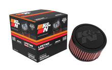 Load image into Gallery viewer, K&amp;N Universal Clamp-On Air Filter 2.25in Flange ID 3.5in OD 2in Height

