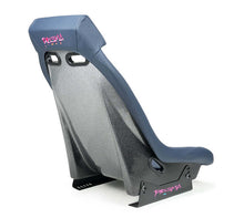 Load image into Gallery viewer, NRG GT Retro Bucket Seat - Black Vegan Leather Black Stitching Multicolor Fiberglass Back w/ Glitter
