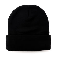 Load image into Gallery viewer, BLOX Racing Classic Beanie - Black w/ Stacked Logo
