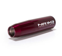 Load image into Gallery viewer, NRG Universal Shift Knob - Heavy Weight - Dark Purple Long Shifter
