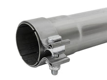 Load image into Gallery viewer, afe MACH Force-Xp Resonator Delete Pipe 3 IN Inlet/Outlet x 3 IN Dia. x 19 IN Overall L w/ Clamps
