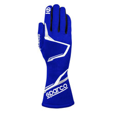 Load image into Gallery viewer, SPARCO Land+ Auto Racing Gloves - Blue - Size 09
