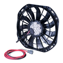 Load image into Gallery viewer, SPAL 850W 19in BEAST 3700 Flush Mount Brushless Fan w/Jumper Harness
