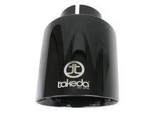Load image into Gallery viewer, afe Takeda Universal Exhaust Tip 2-1/2 IN Inlet x 4-1/2 IN Outlet x 7 IN L
