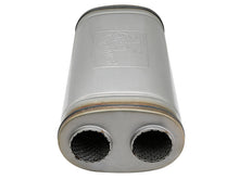 Load image into Gallery viewer, afe MACH Force-Xp Muffler 2-1/2 IN ID Offset/Dual x 18 IN L x 8 IN W x 5 IN H - Oval Body
