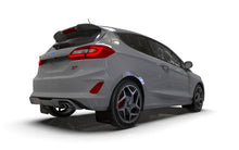 Load image into Gallery viewer, Rally Armor 2018-21 Ford Fiesta ST Mk8 Black Mud Flap w/ Dark Grey Logo
