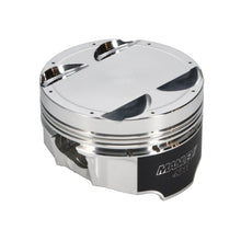 Load image into Gallery viewer, Manley Mitsubishi 4B11 86.5mm Bore 10.0:1 CR -3.5cc Dish Turbo Tuff Piston Set w/ Rings
