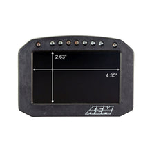Load image into Gallery viewer, AEM CD-5L Carbon Logging Flush Digital Dash Display
