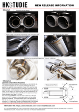 Load image into Gallery viewer, HKSTUDIE EXHAUST for BMW G80/G82 Comp

