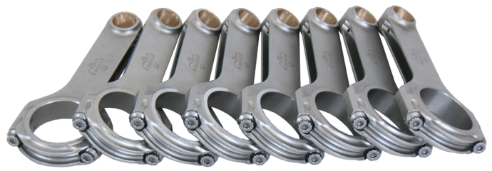 Eagle Chevrolet Small Block 6.000in Length Forged Steel 4Th Generation H-Beam Rods - Set of 8