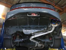 Load image into Gallery viewer, aFe Takeda 21-25 Hyundai Elantra 1.6L (t) 3in. SS Axle-Back Exhaust System w/Blue Flame Tips
