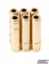 Load image into Gallery viewer, GSC P-D Toyota G16E STD Manganese Bronze Exhaust Valve Guide Stopper Style - Set of 6
