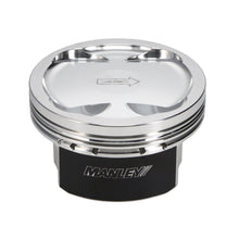 Load image into Gallery viewer, Manley 04+ Subaru WRX STi (EJ257) 83mm Stroker 100mm +0.5mm Bore 9.8:1 Dish Piston Set with Rings
