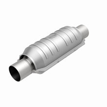 Load image into Gallery viewer, MagnaFlow Catalytic Converter 2 in Inlet 2 in Outlet 11 in Length SS
