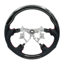 Load image into Gallery viewer, NRG 12-23 Toyota Tacoma OEM Plus Carbon Fiber Steering Wheel w/ Red Stitch &amp; Red Center Mark

