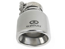 Load image into Gallery viewer, afe Takeda Universal Exhaust Tip 2-1/2 IN Inlet x 4 IN Outlet x 6 IN L
