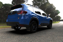 Load image into Gallery viewer, Rally Armor 2022 Subaru Forester (Incl. Wilderness) UR Black Mud Flap w/ Wild Orange Logo
