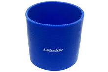 Load image into Gallery viewer, GReddy 100mm x 100mm Silicone Straight Hose - Blue
