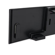 Load image into Gallery viewer, BLOX Racing 290mm Convex Mirror Black Frame Blue Tint
