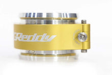 Load image into Gallery viewer, GReddy 3.0 Inch Gold Anodized Aluminum Boost Tube Clamp Set
