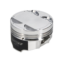 Load image into Gallery viewer, Manley Mitsubishi 4B11 86.5mm Bore 10.0:1 CR -3.5cc Dish Turbo Tuff Piston Set w/ Rings
