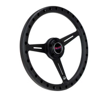 Load image into Gallery viewer, NRG Aluminum Steering Wheel 330mm - Extra Light - Ergonomic Grip - Anadized Black
