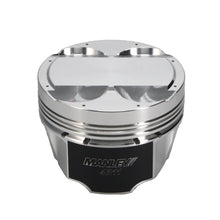 Load image into Gallery viewer, Manley Mitsubishi 4B11 86.5mm Bore 10.0:1 CR +2cc Dome Turbo Tuff Piston Set w/ Rings
