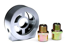 Load image into Gallery viewer, BLOX Racing Oil Filter Block Adapter Silver / For Oil Pressure / Oil Temperature
