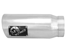 Load image into Gallery viewer, afe MACH Force-Xp Universal Exhaust Tip 4 IN Inlet x 5 IN Outlet x 12 IN L
