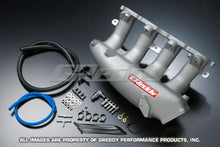 Load image into Gallery viewer, GReddy Nissan SR20DET S14/S15 Short Runner Intake Plenum for Stock Throttle Body
