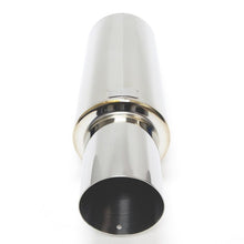 Load image into Gallery viewer, BLOX Racing 63.5mm N1 304 SS Universal Exhaust Muffler w/ Straight Tip
