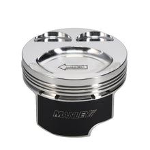 Load image into Gallery viewer, Manley Mazda 94mm stroke 88mm +.5mm Bore 9.5 CR Dish Type Platinum Series Pistons w/Rings
