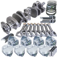 Load image into Gallery viewer, Eagle Chevy 350 2Pc 3.750in Crank 5.700in I-Beam Rod -5cc Flat Top 4.000in Pistons Balanced Assembly
