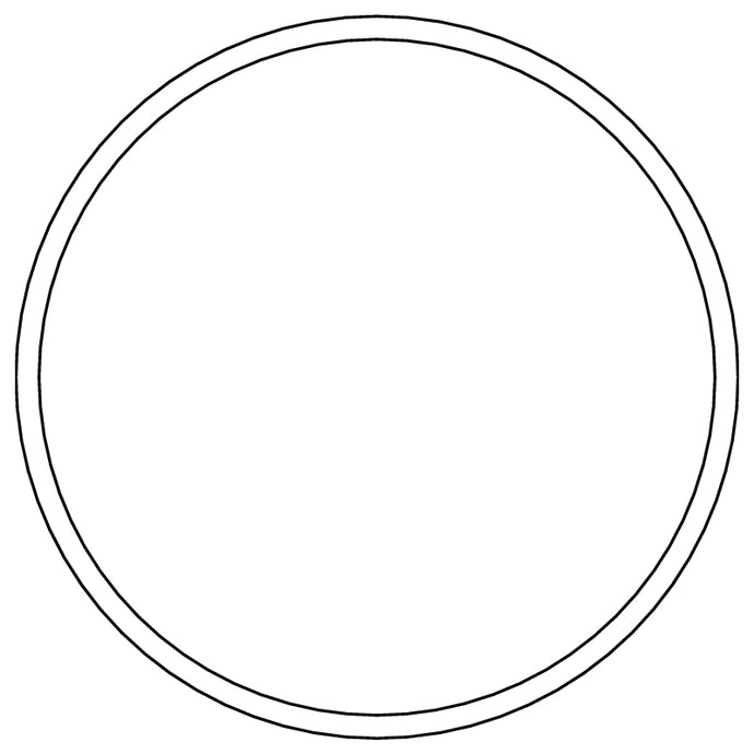 Cometic Holley 4500 Dominator .060in Fiber Air Cleaner Mounting Gasket - 7.3125in Diameter