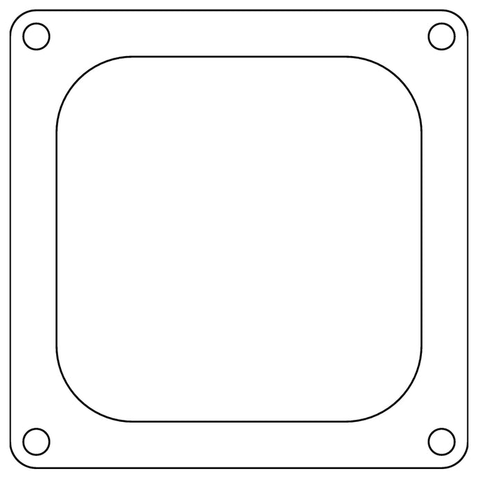 Cometic Holley 4500 Dominator .060in Fiber Carburetor Gasket - 4.775in x 4.775in - Open Plenum