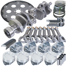 Load image into Gallery viewer, Eagle Chevy 350 1Pc 3.750in Crank 5.700in I-Beam Rod 4.060in Pistons Eagle 168 Tooth FP Bal Assembly
