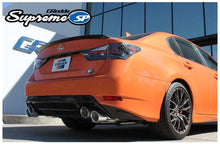 Load image into Gallery viewer, GReddy 2015+ Lexus GS-F Dual 63.5mm Supreme SP Axle-Back Exhaust w/ Quad Offset Tips
